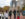 Tour group walking through Independence Mall on The Black Journey: African American Walking Tour of Philadelphia